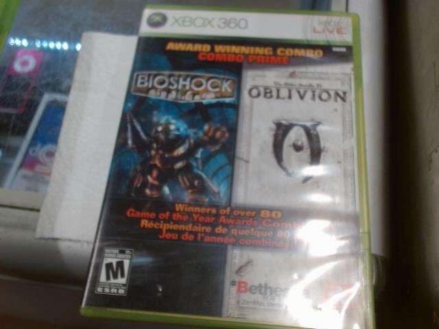 Bioshock & elder scrolls 4