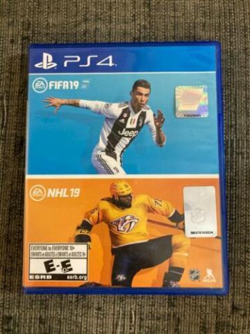 Fifa 19/nhl19 ps4