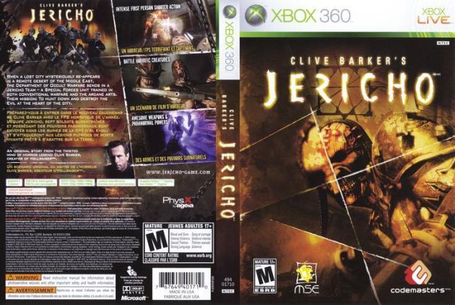 Clive barker's jericho xbox 360