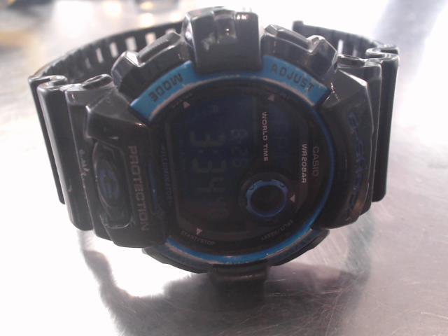 G-shock montre sport bleu/noir