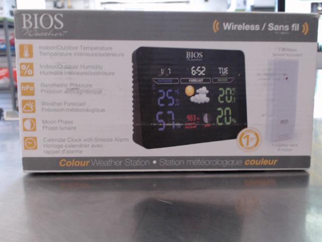 Colous weather station sans fil