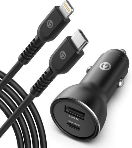 Chargeur de iphone pour auto