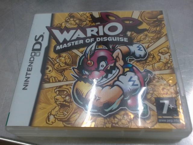 Wario master of disguise ds