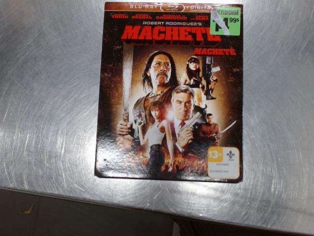 Machete blu-ray dvd