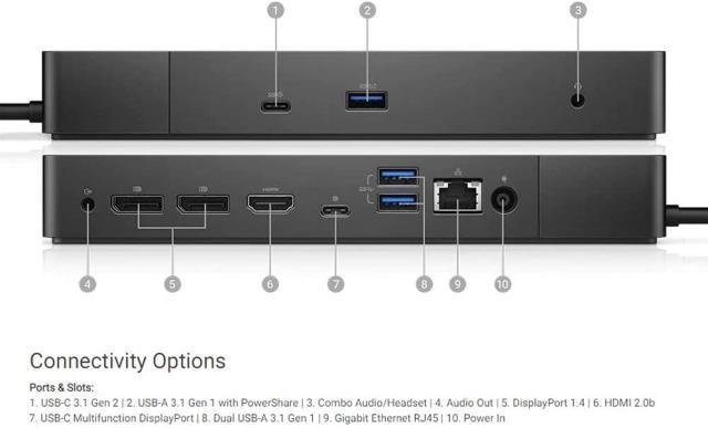 Dell wd19 multiscreen reciver