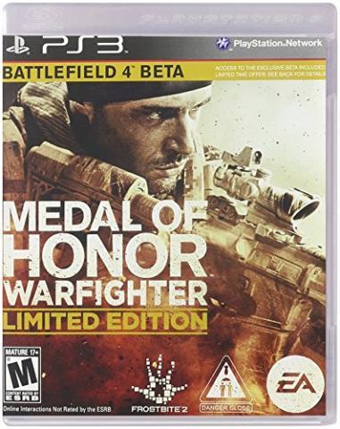 Medal of honor warfighter limited editio