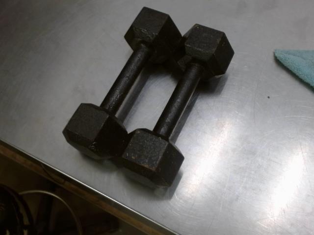 2x dumbbell 10lbs