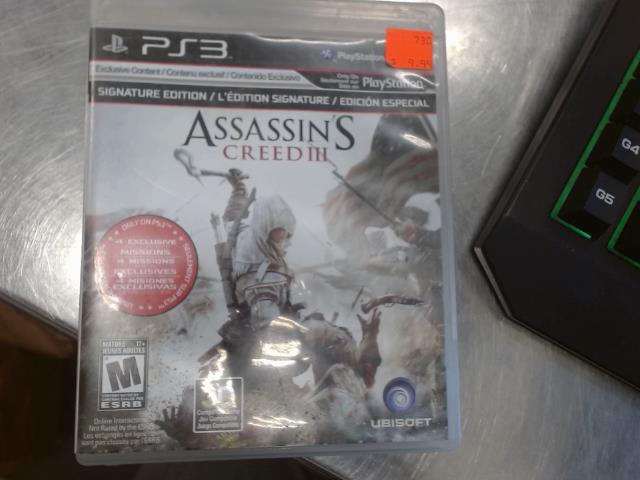 Assassins creed 3