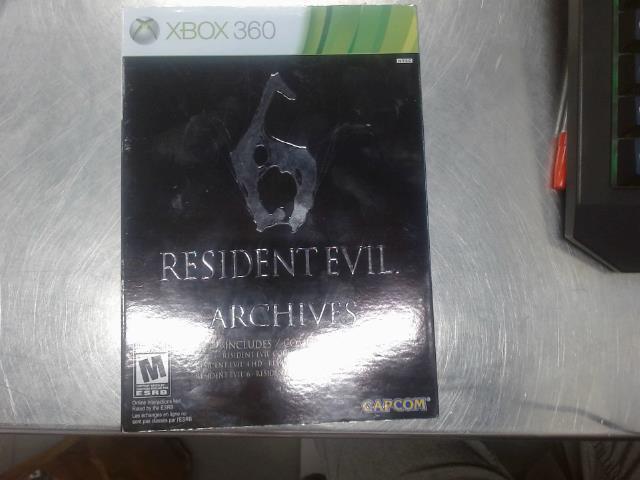 Resident evil 6 archives