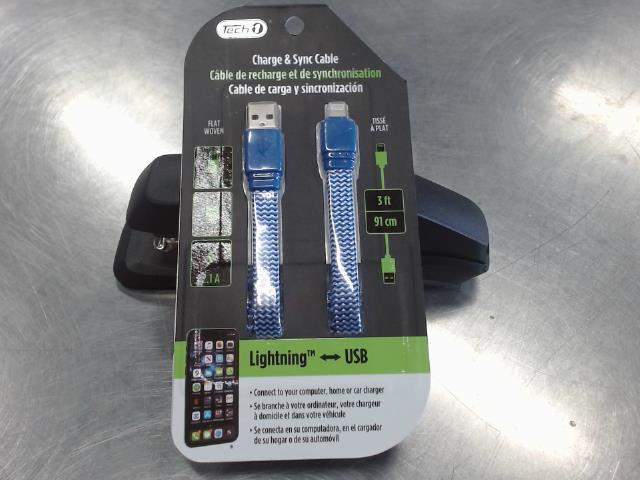 Cable de recharge lightning/usb