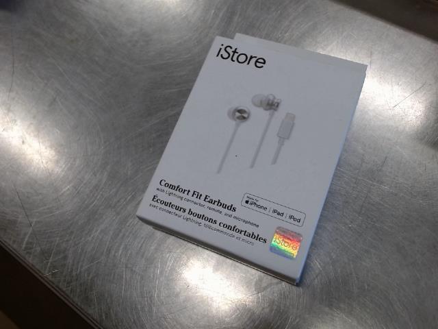 Ecouteur istore blanc