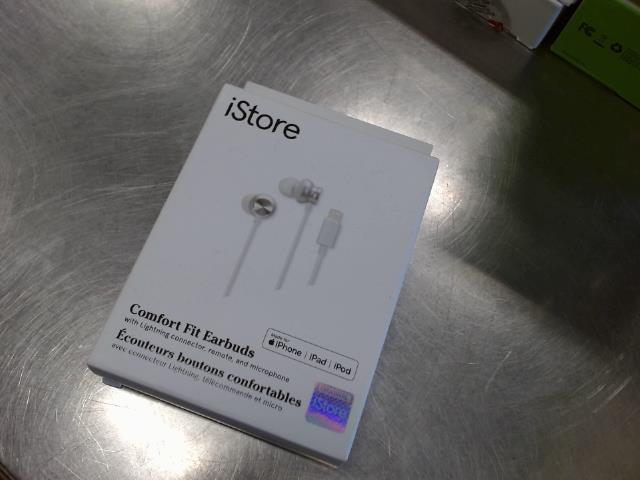 Ecouteur istore blanc