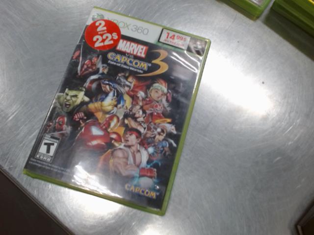 Jeux xbox 360 marvel capcom