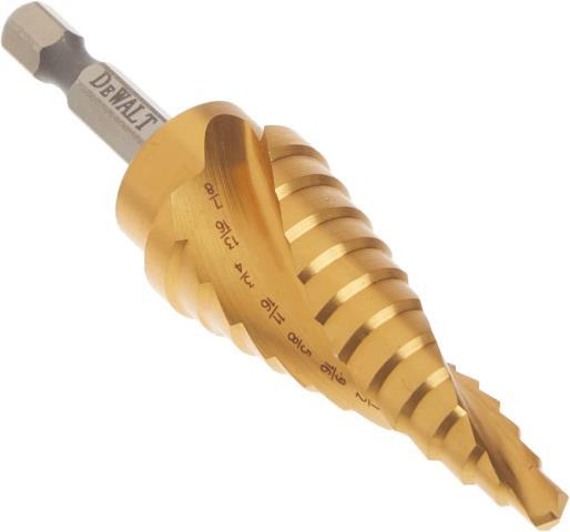 Dewalt step drill bit