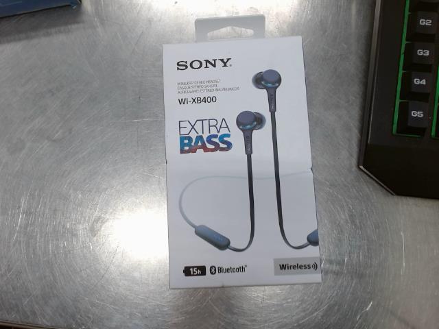 Ecouteur sony sans fil extra bass