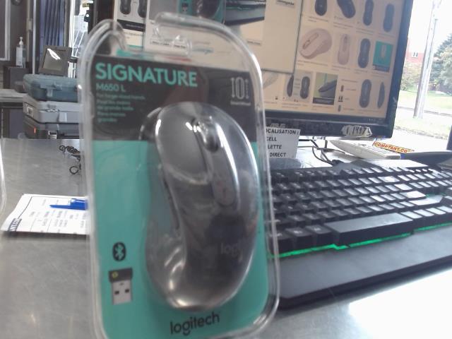 Souris logitech sans fil noir