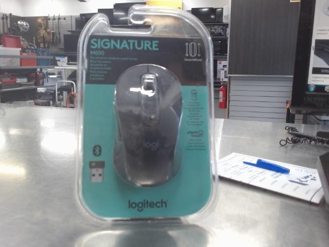 Souris logitech sans fil noir