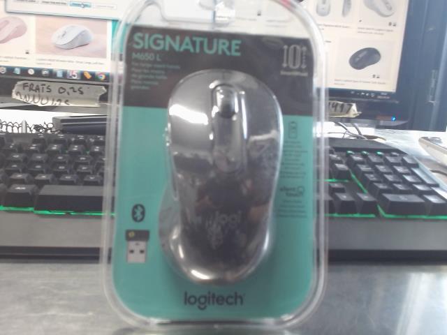 Souris sans fil noir logitech