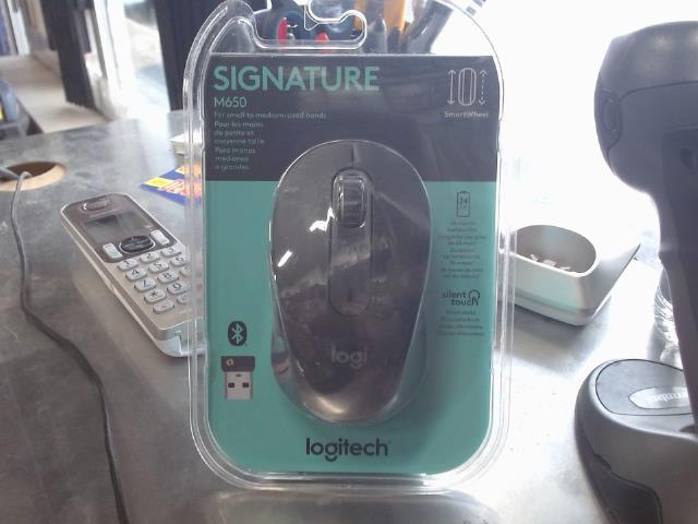 Souris noir sans fil logitech