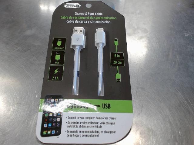 Cable de recharge lightning/usb