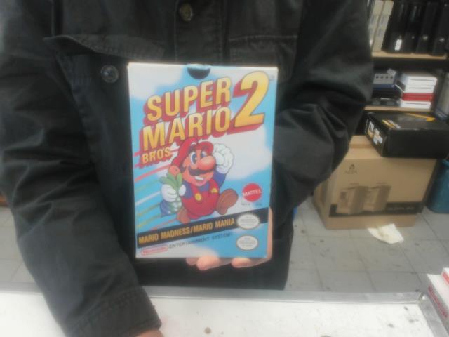 Super mario bros 2 cib manual