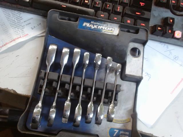 7pc ratchet wrench