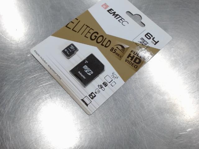 Micro sd 64gb avec adapteur