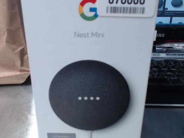 Nest mini google noir