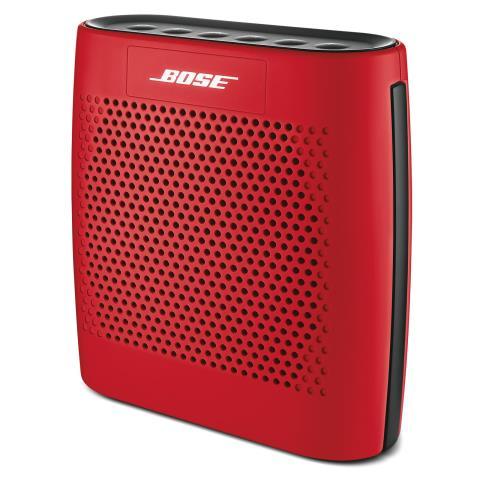 Soundlink color red bose speaker