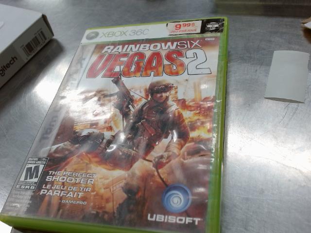 Jeux xbox 360 rainbowsix vegas 2