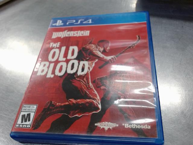 Jeux ps4 wolfenstein the old blood