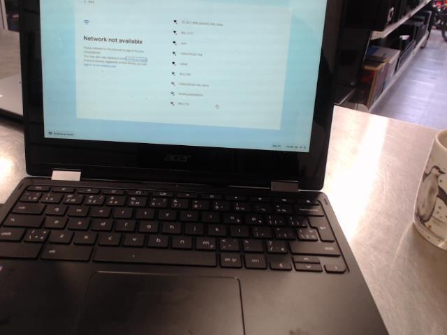 Black chromebook password with it