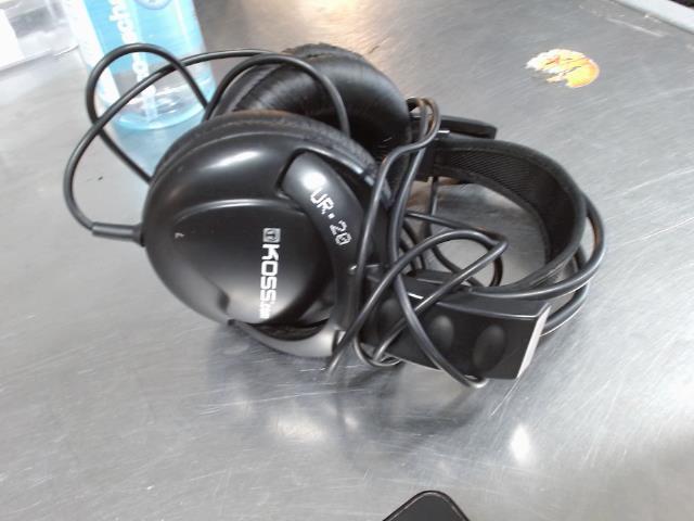 Headphones studio black