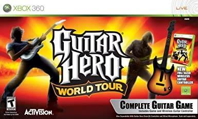 Guitar hero world tour xbox 360