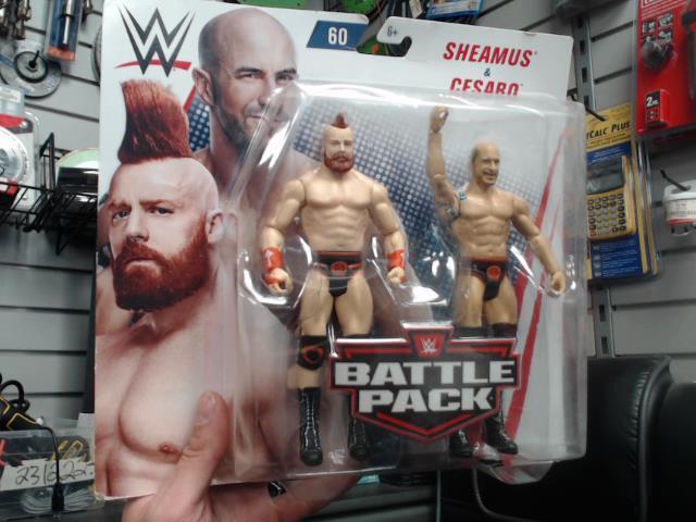 Figurine battle pack sheamus & cesaro