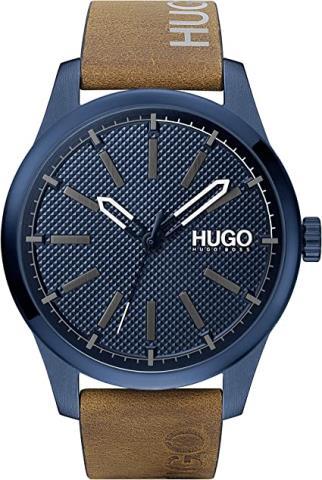 Montre user hugo bleu noire stainless