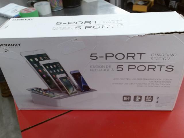 Station de charge multi-ports 5x usb