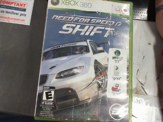 Need for speed shift