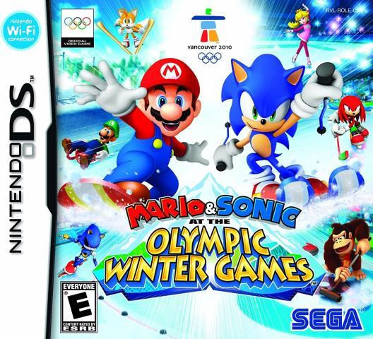 Mario et sonic winter games