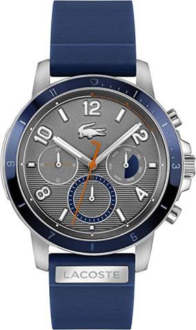 Montre stainless bleu silver