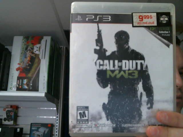 Call of duty mw3