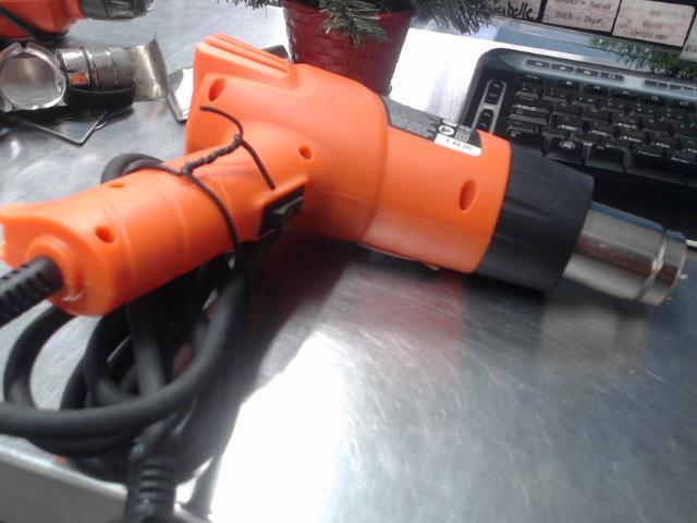 Heat gun certified orange