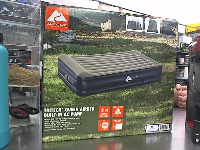 Queen airbed built in ac pump