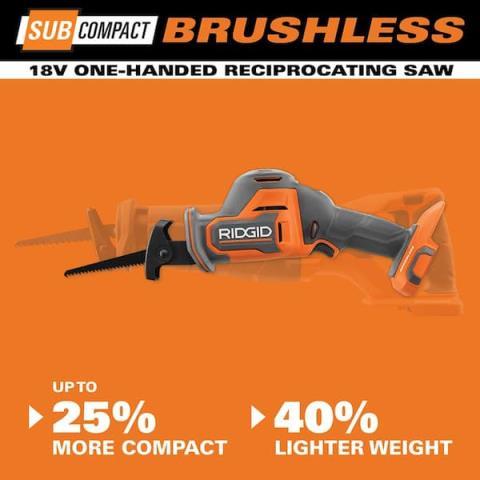 18v reciprocating saw brushless toolonly