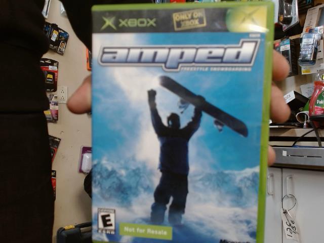 Amped freestyle snowboard