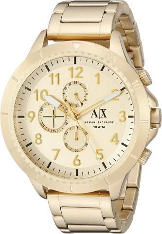 Montre armani exchqange couleur or