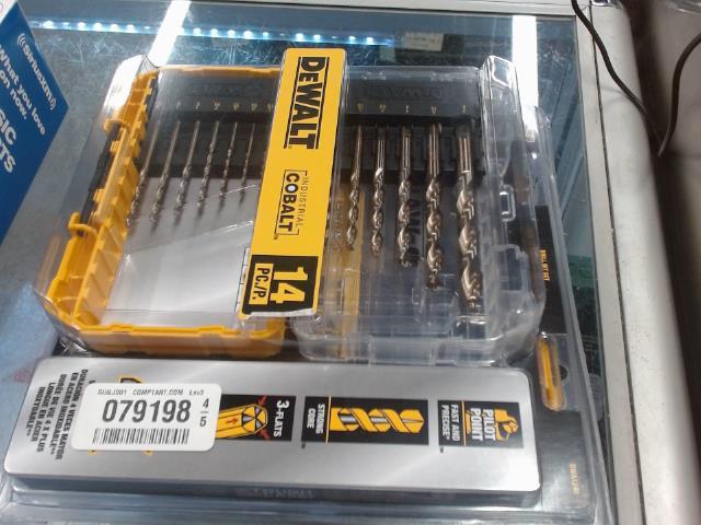 Drill bit set 14pc neuf