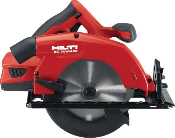 Scie circulaire a batterie hilti