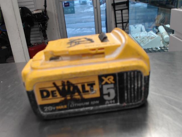 Batterie 5ah dewalt xr