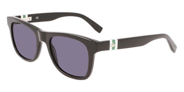 Lunette lacoste noire lense mauve